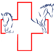 Divider Logo Blue White