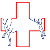 Divider Logo White Blue